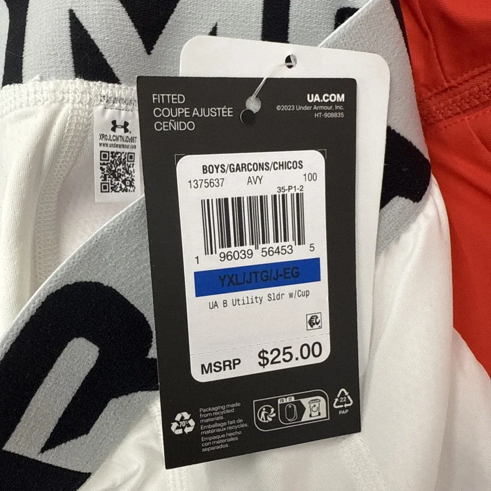 UNDER ARMOUR BOYS HeatGear Armour Shorts SIZE YXL/TG